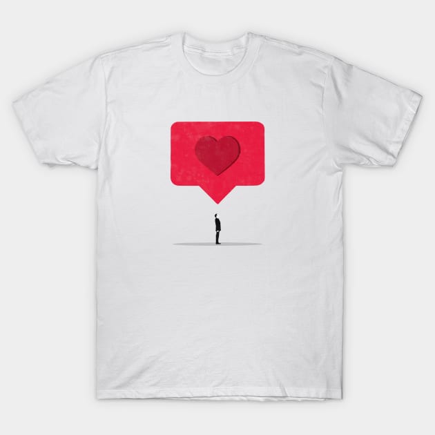 Social media love T-Shirt by maivisto